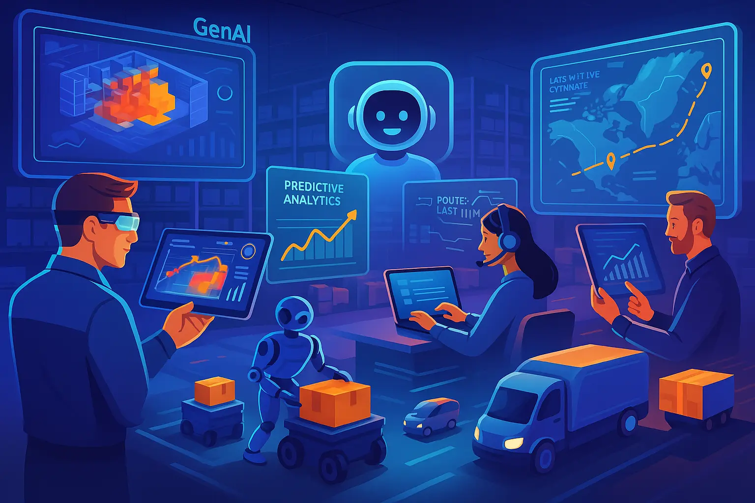 How Generative AI Is Transforming Supply Chain and Field Services AI-powered logistics and field service operations in LATAM