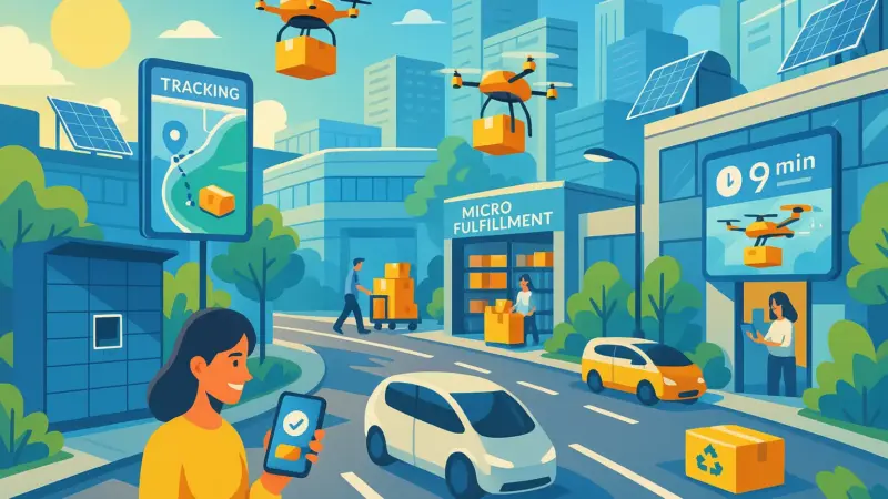 Consumer shopping behavior influencing retail logistics, warehouse, and last-mile delivery in LATAM