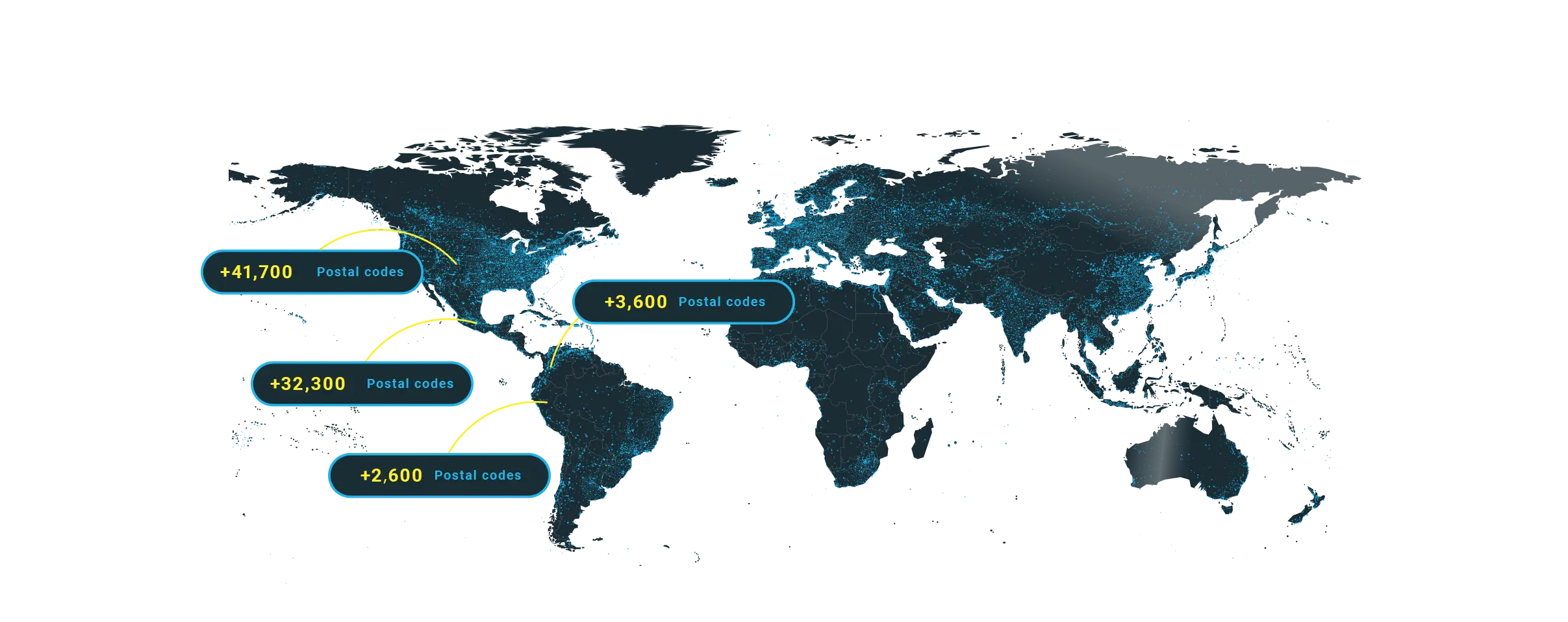 Postal Code Coverage for Fulfillment and Last Mile Delivery img