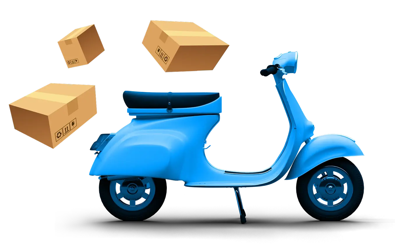 Track Your Shipment in Real Time with Kiki Latam Branded scooter